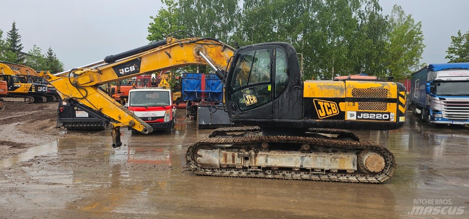 JCB JS 220 LC Escavadoras de rastos