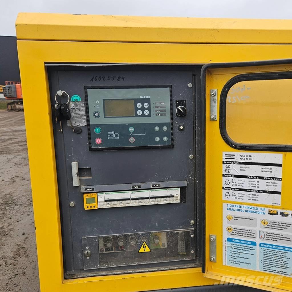 Atlas Copco QAS 40 Geradores Diesel