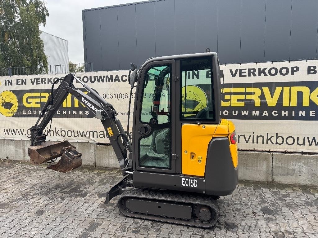 Volvo EC15 Mini Escavadoras <7t