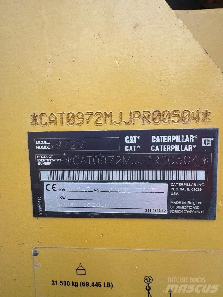 CAT 972 M Pás carregadoras de rodas