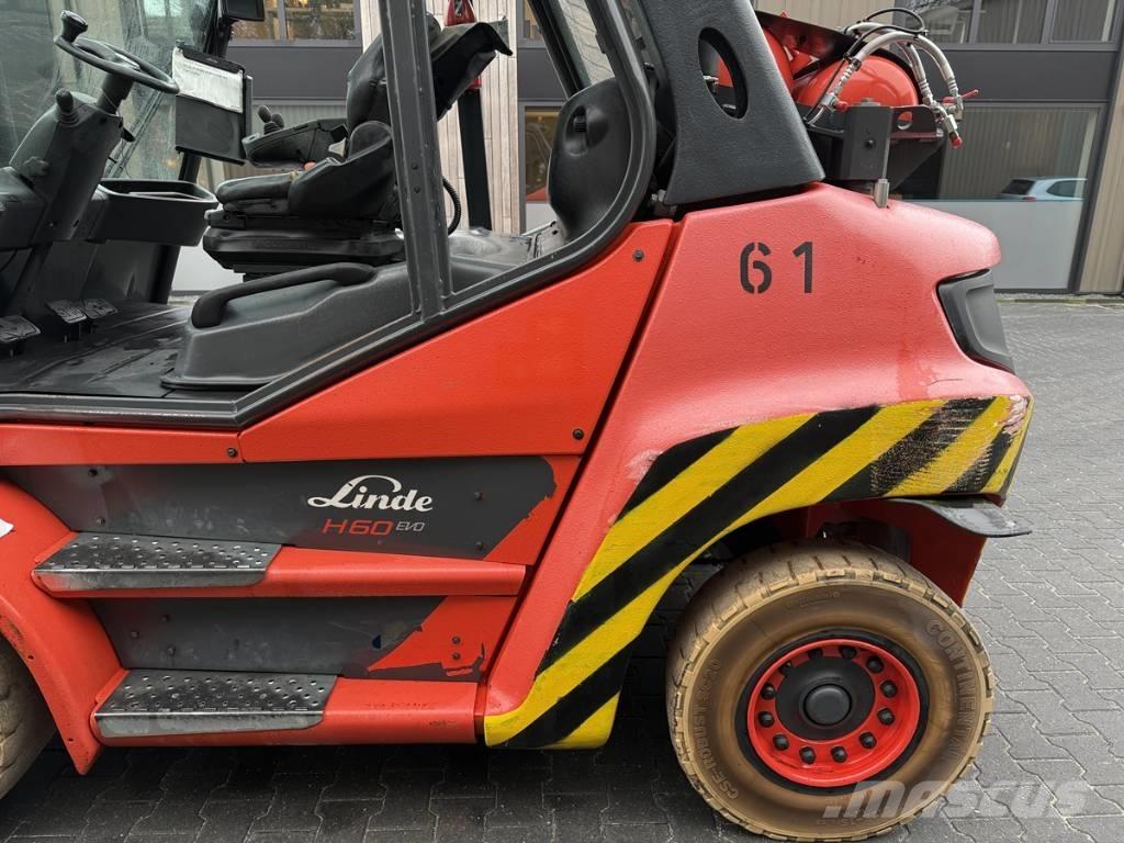 Linde H60T - 03 Empilhadores a gás