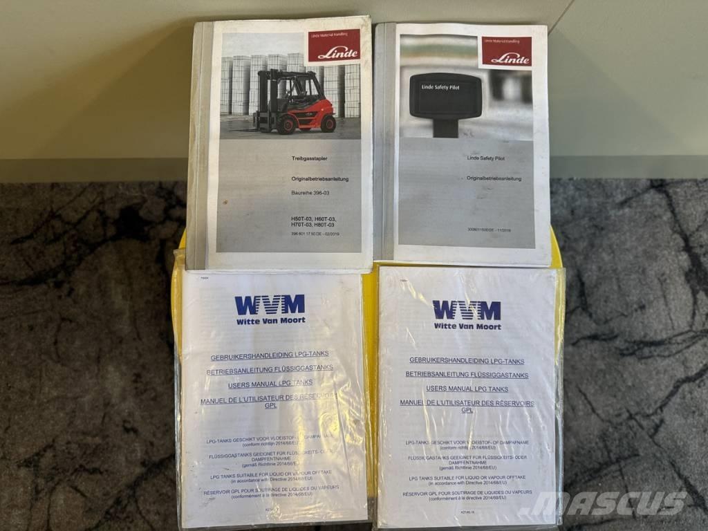 Linde H60T - 03 Empilhadores a gás