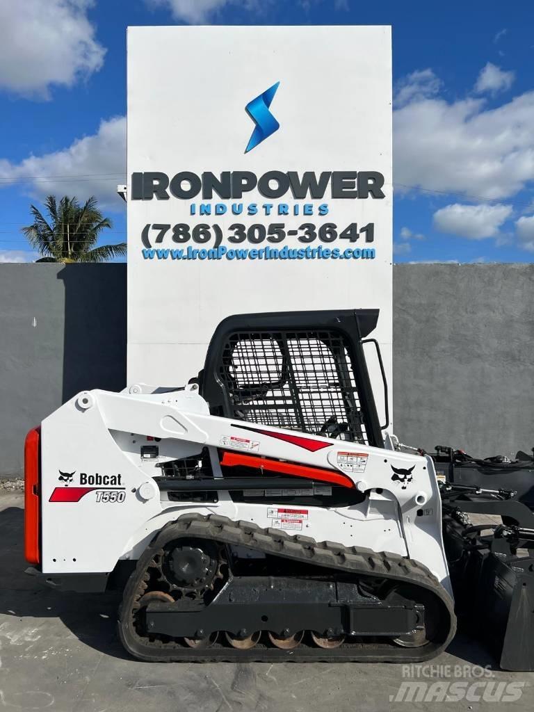 Bobcat T 550 Carregadoras de direcção deslizante