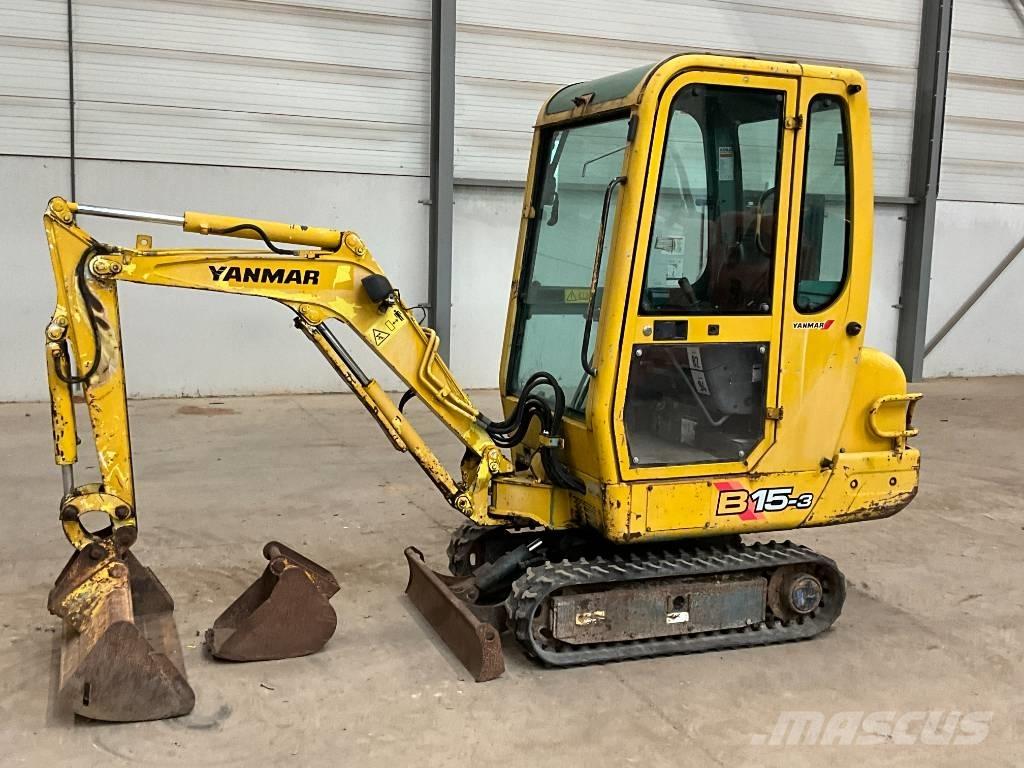 Yanmar B 15 Mini Escavadoras <7t