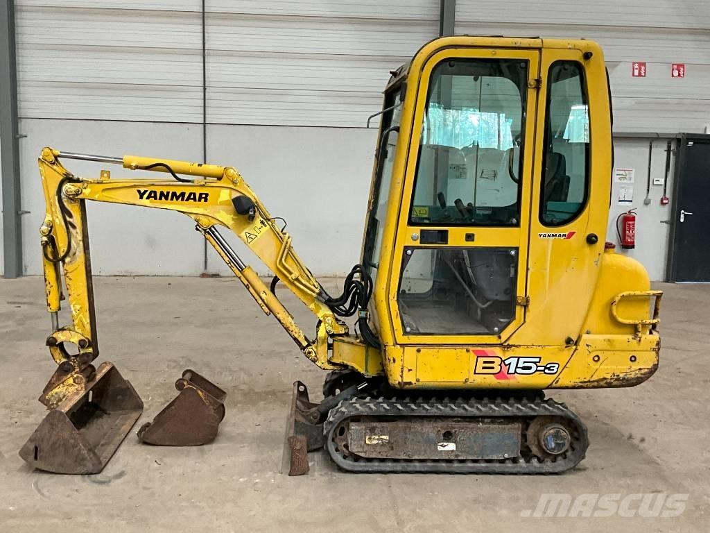 Yanmar B 15 Mini Escavadoras <7t
