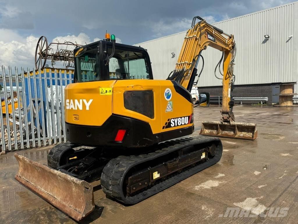 Sany SY 80 U Escavadoras Midi 7t - 12t