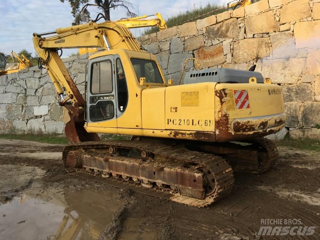 Komatsu PC210LC-6K Escavadoras de rastos