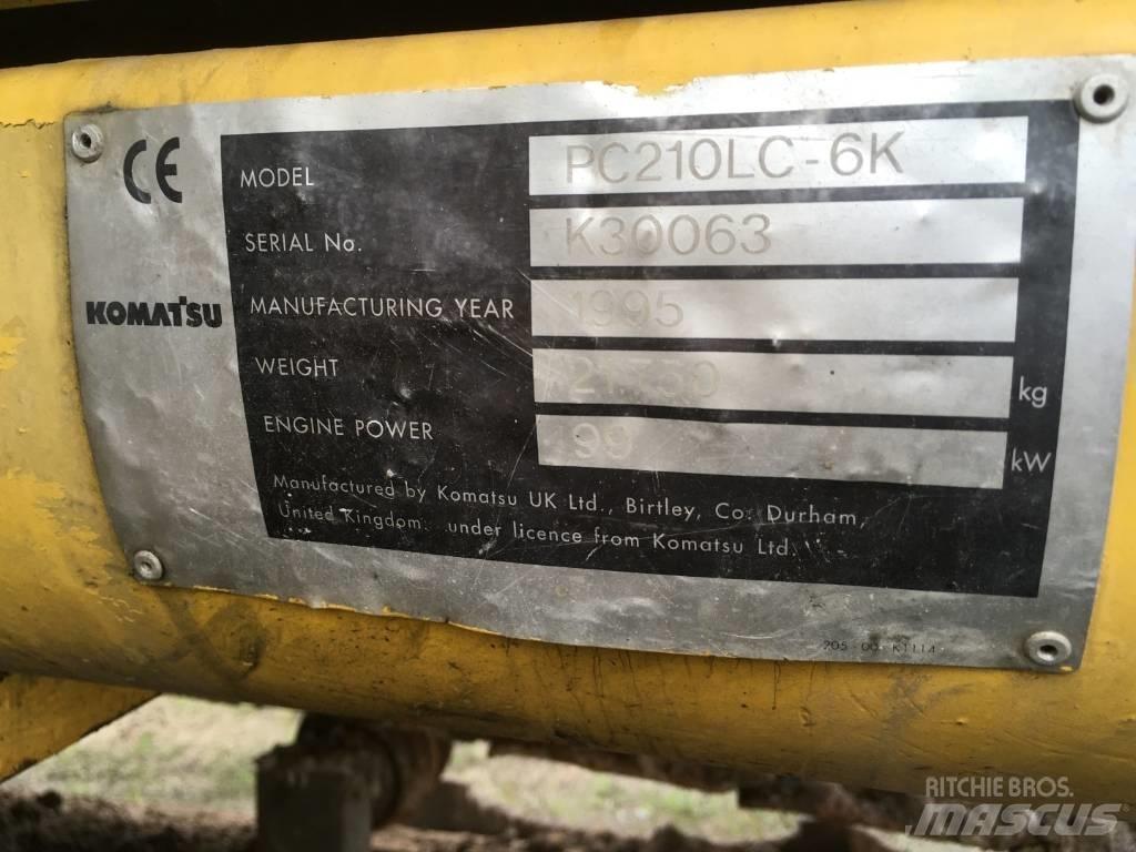 Komatsu PC210LC-6K Escavadoras de rastos