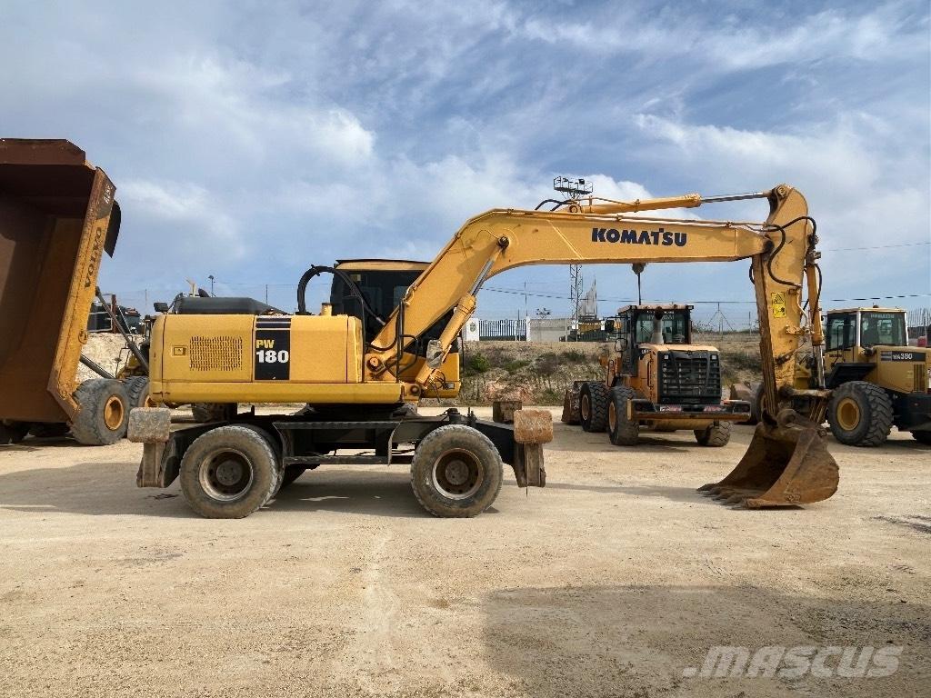 Komatsu PW 180 Escavadoras de rodas