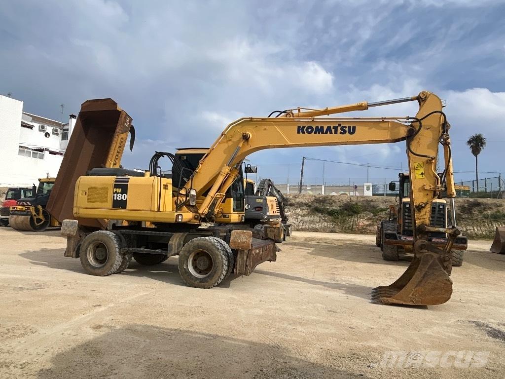 Komatsu PW 180 Escavadoras de rodas