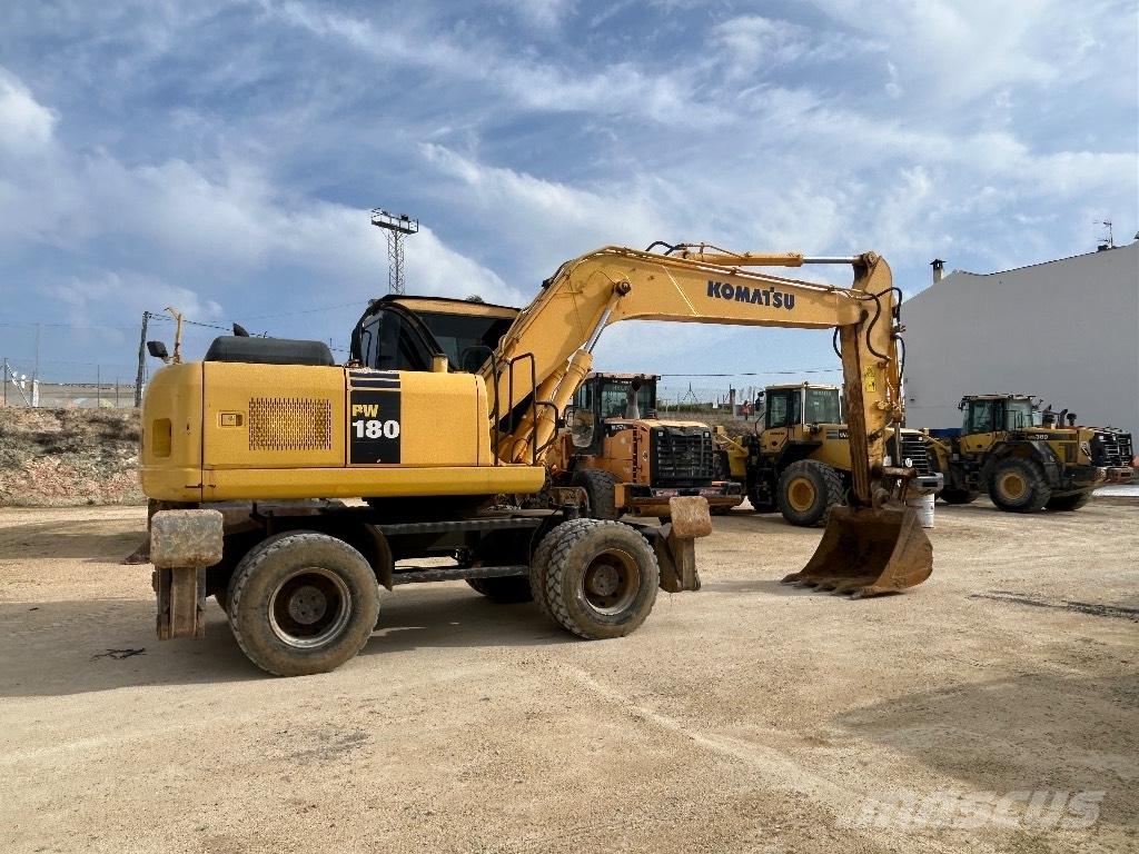 Komatsu PW 180 Escavadoras de rodas