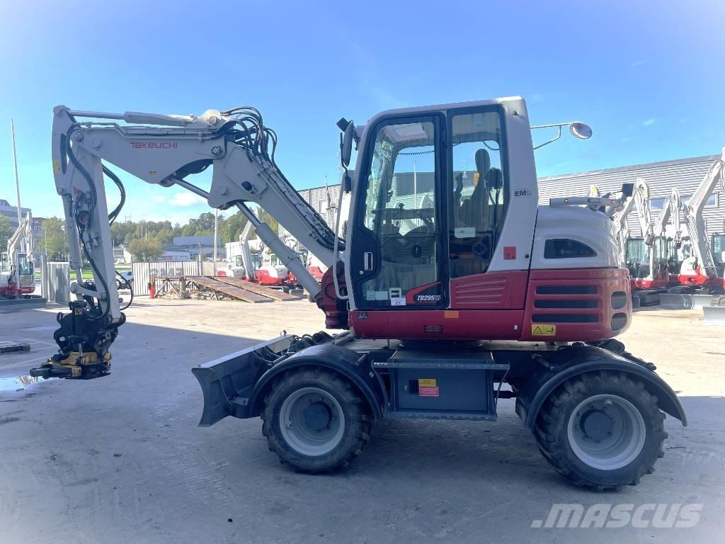 Takeuchi TB 295 W Escavadoras de rodas