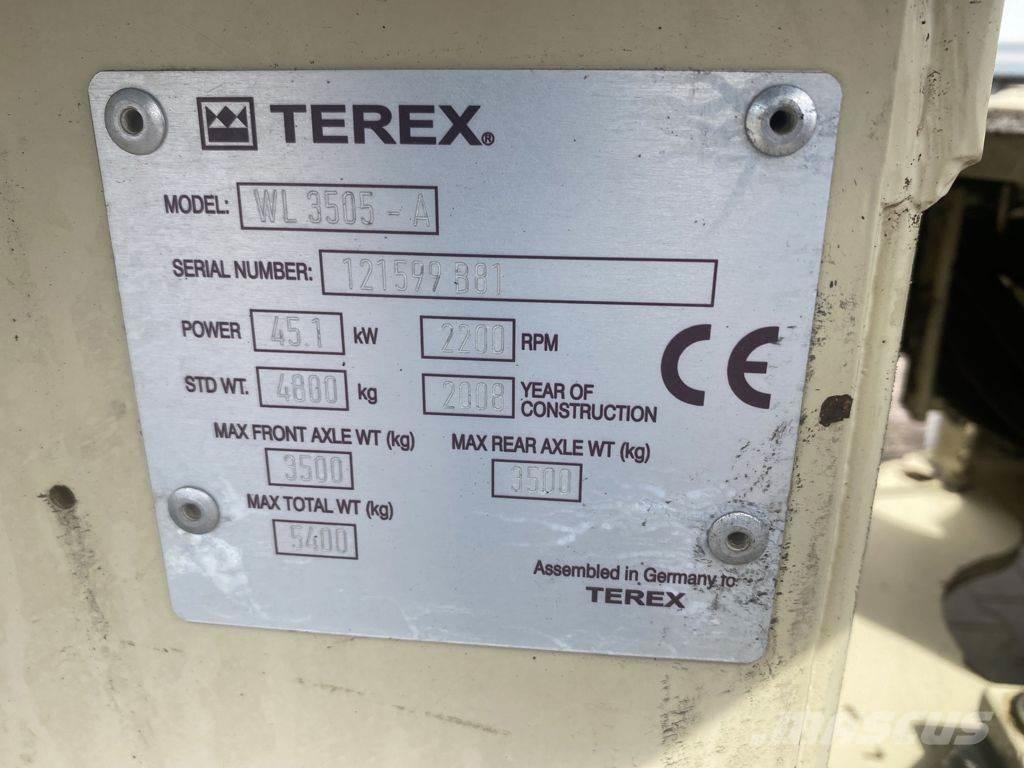 Terex TL80 Pás carregadoras de rodas