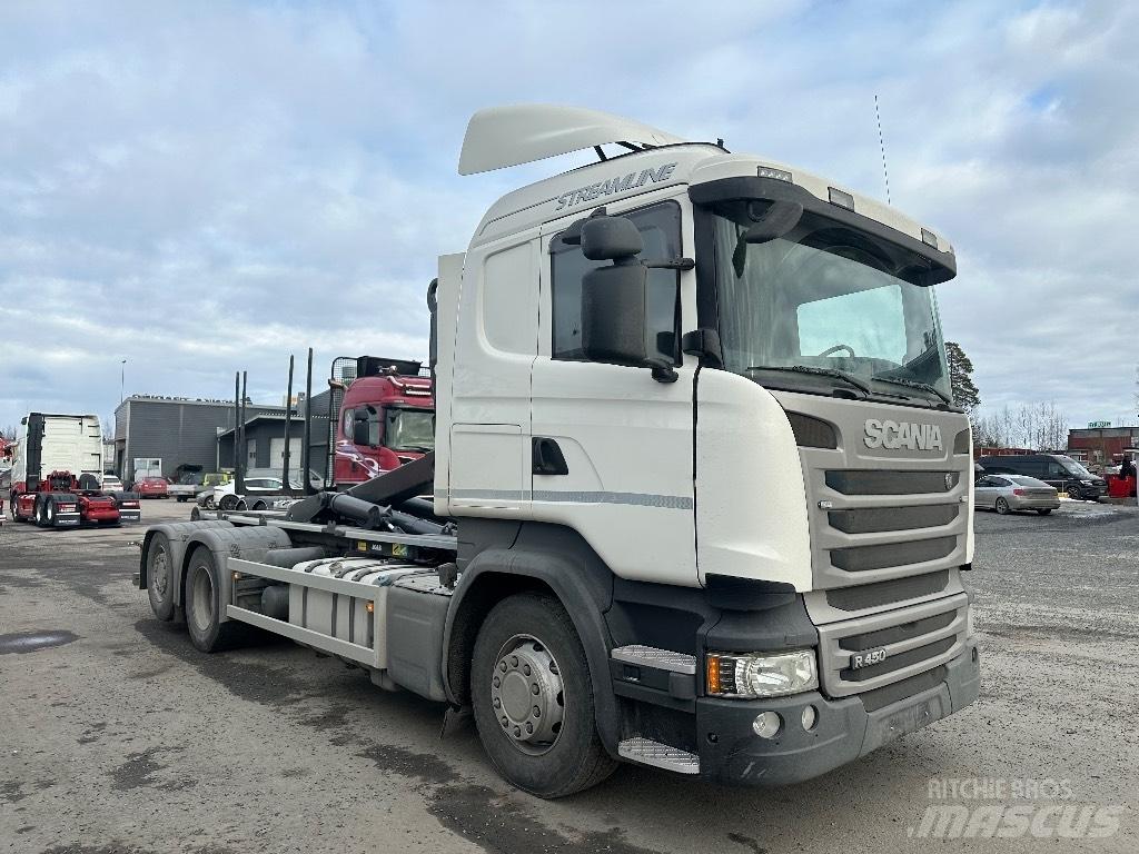 Scania R 450 6x2*4 Camiões Ampliroll