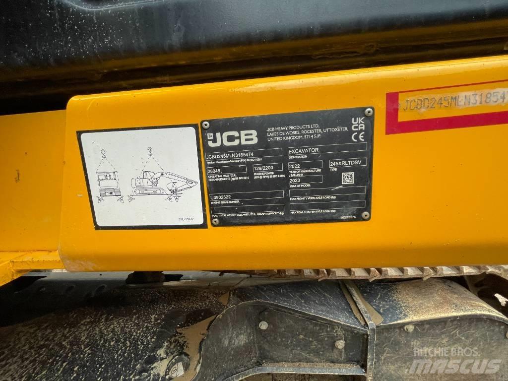 JCB 245 XR Escavadoras de rastos