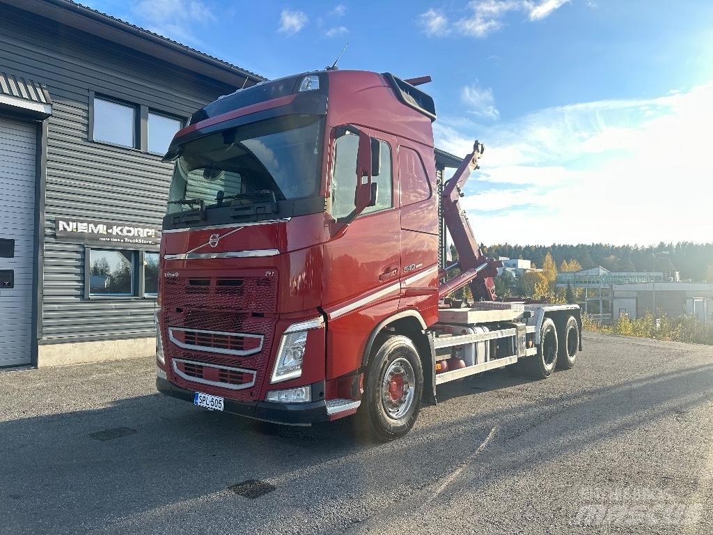 Volvo FH13 540 6x4 Camiões Ampliroll