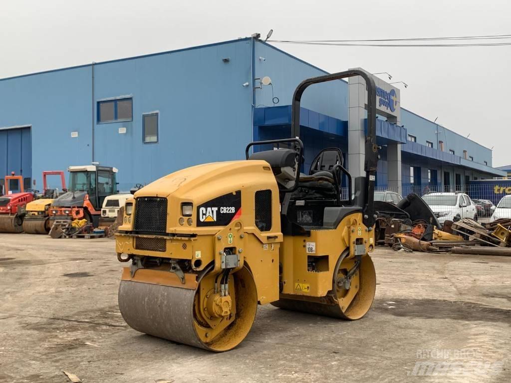CAT CB 22B Cilindros Compactadores tandem