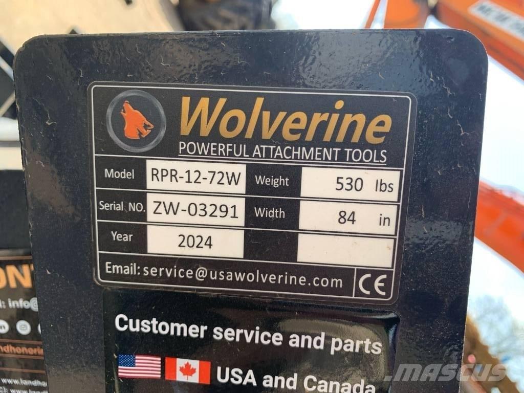  Wolverine RPR-12-72W Outros componentes