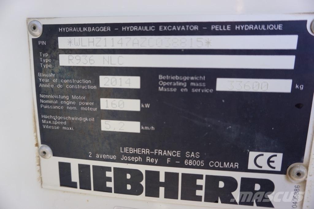 Liebherr R 936 N LC Escavadoras de rastos