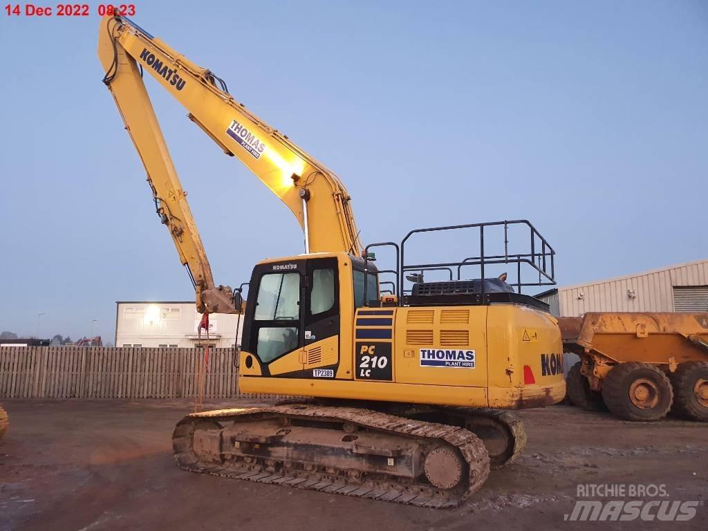 Komatsu PC210LC Escavadoras de longo alcance