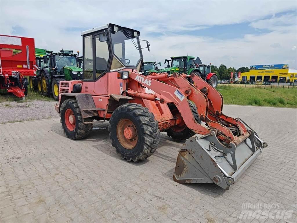 Atlas 72E Pás carregadoras de rodas