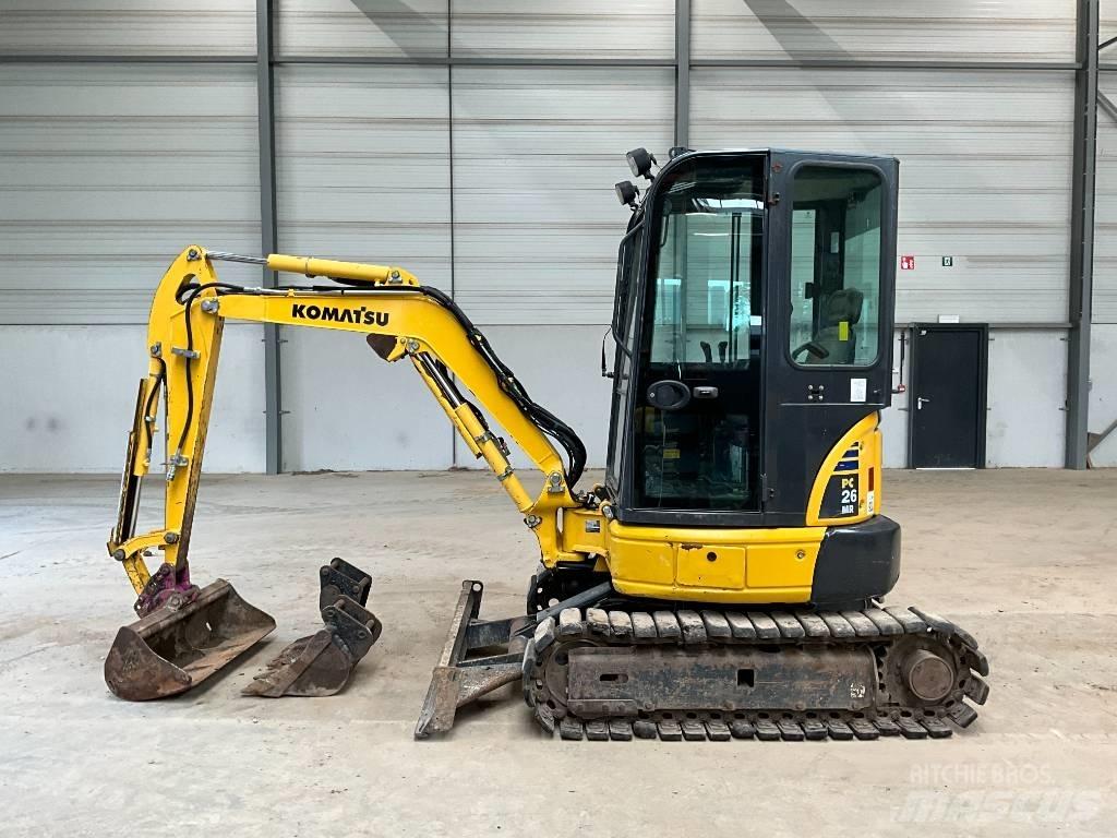 Komatsu PC 26 MR-3 Mini Escavadoras <7t