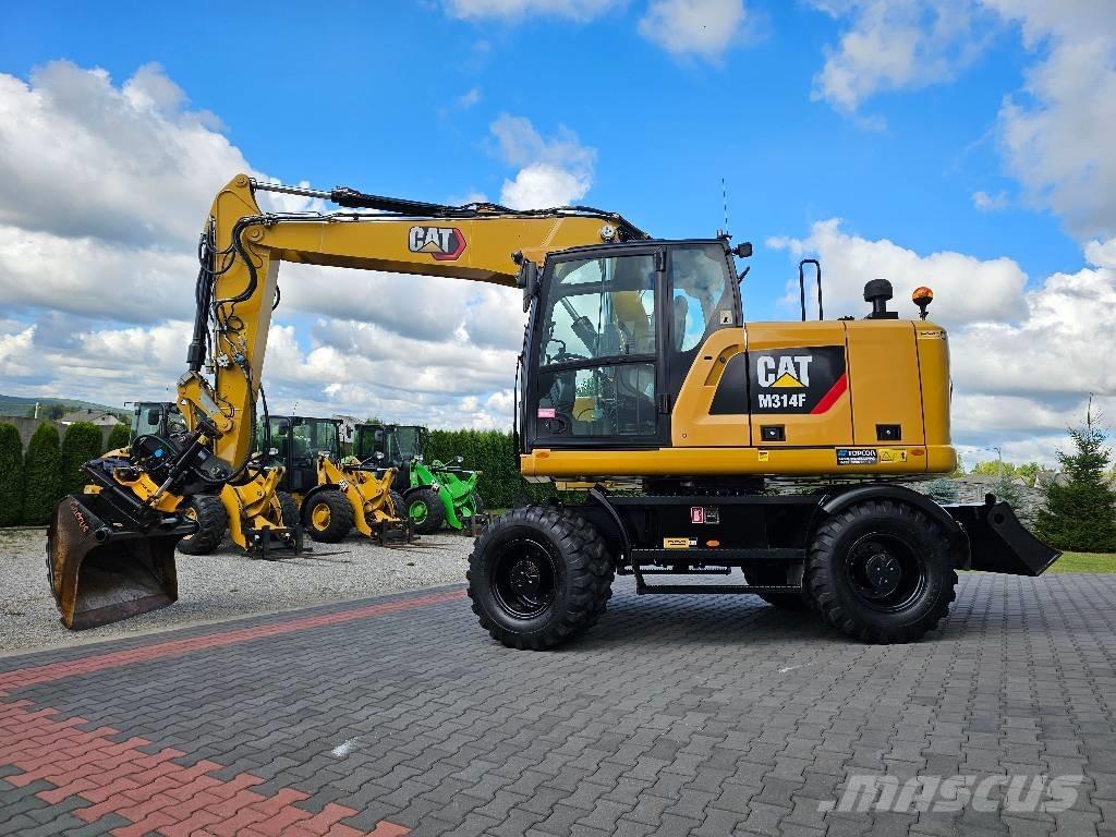 CAT M 314 F Escavadoras de rodas