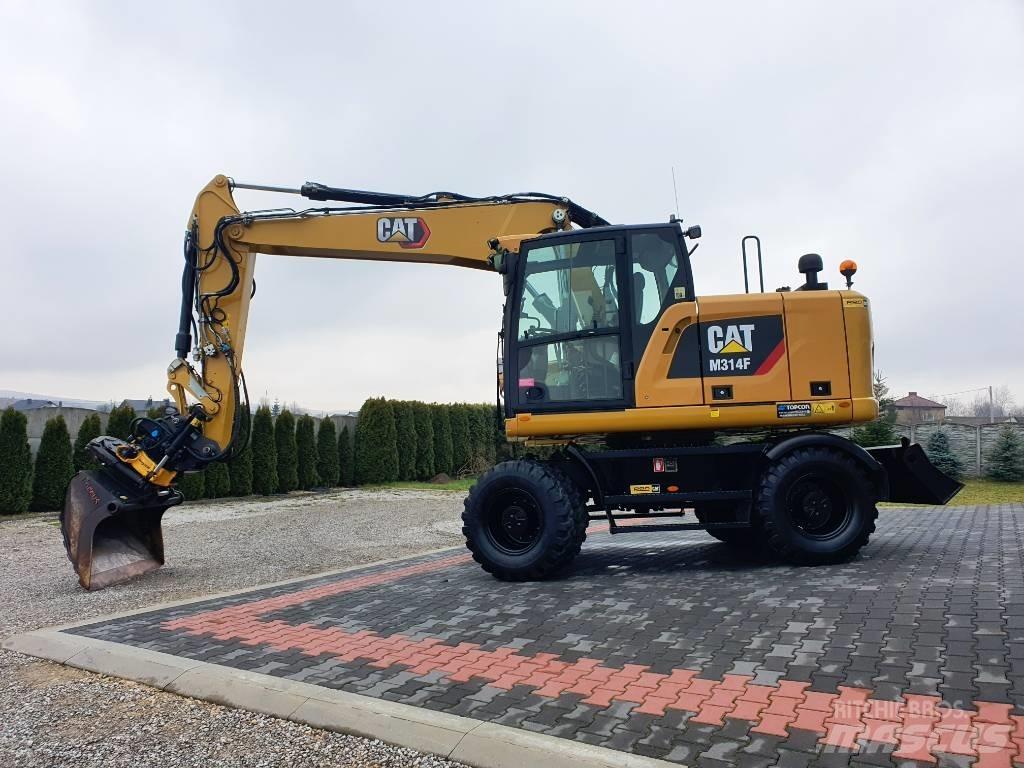 CAT M 314 F Escavadoras de rodas