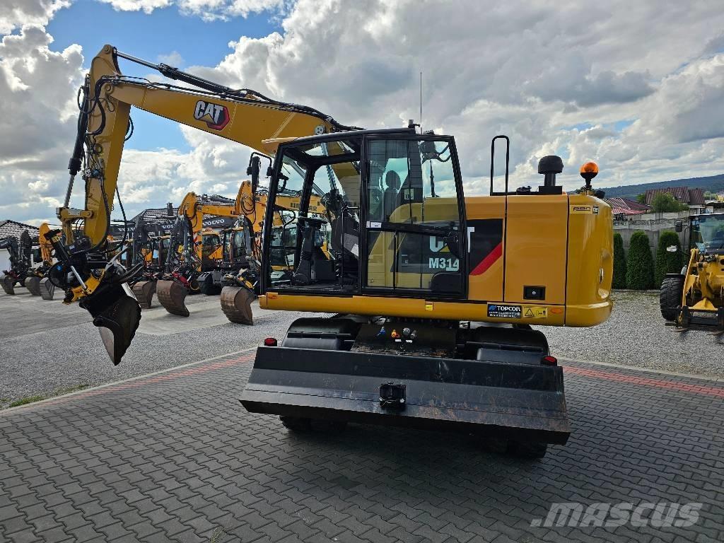 CAT M 314 F Escavadoras de rodas