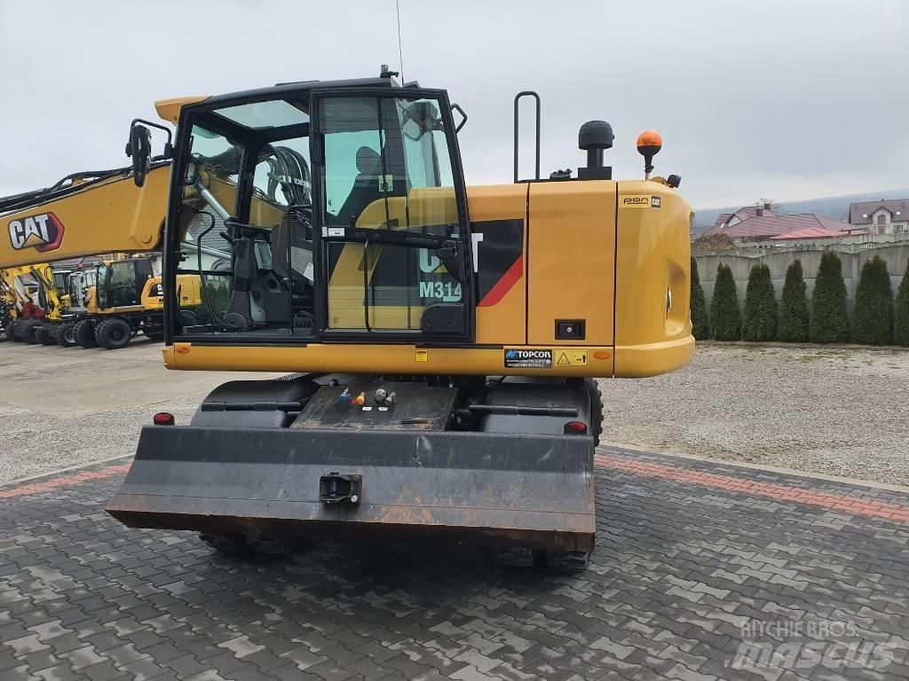 CAT M 314 F Escavadoras de rodas