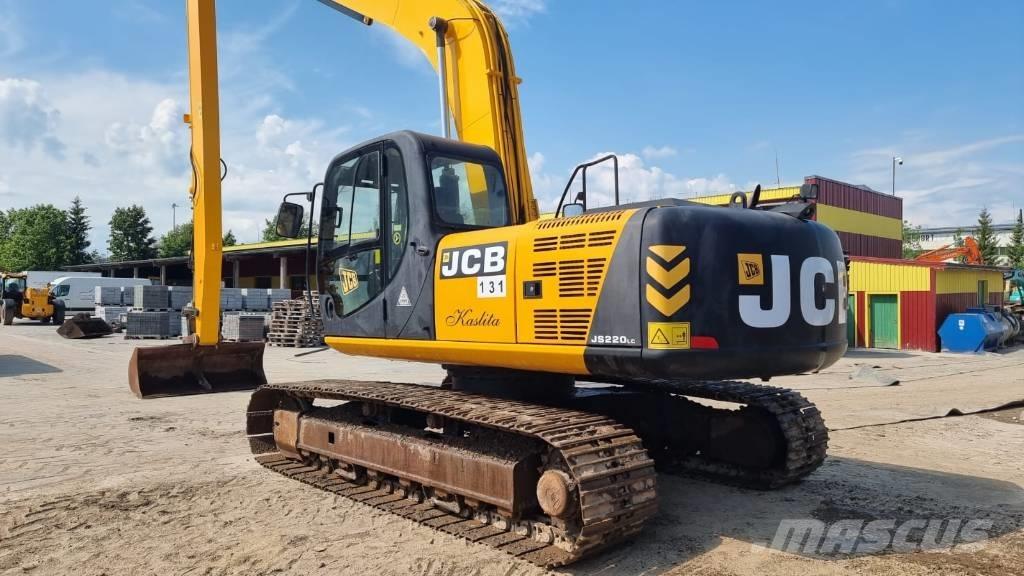 JCB JS220 EXTRA Long Escavadoras de rastos