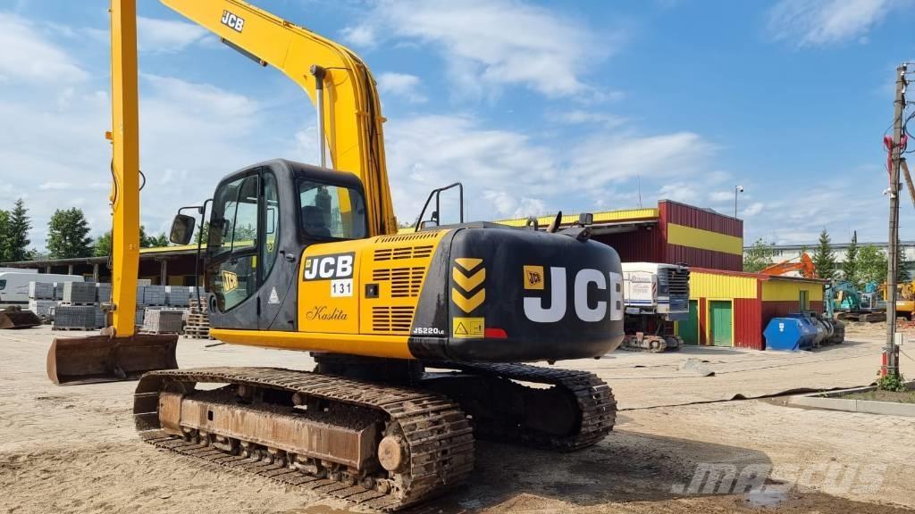 JCB JS220 EXTRA Long Escavadoras de rastos