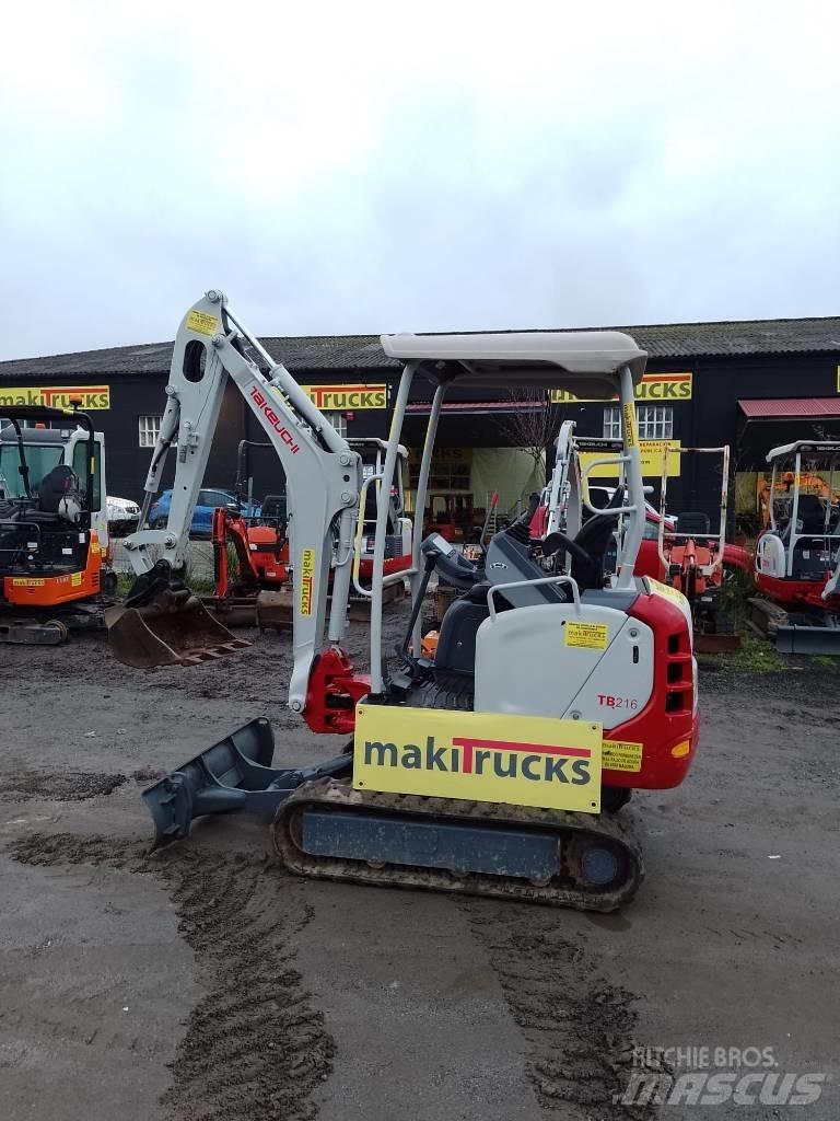 Takeuchi TB216 Mini Escavadoras <7t