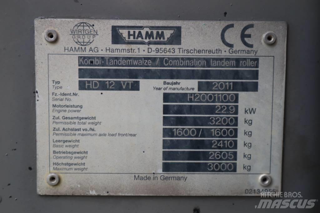 Hammar HD12VT Cilindros Compactadores mistos
