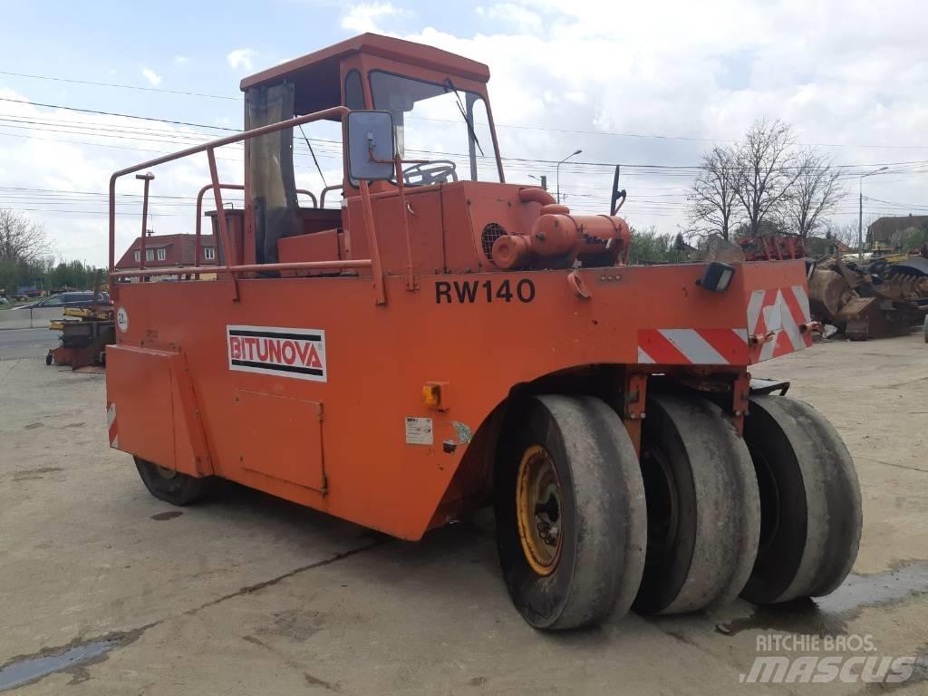 MBU RW140 Cilindros Compactadores de pneus