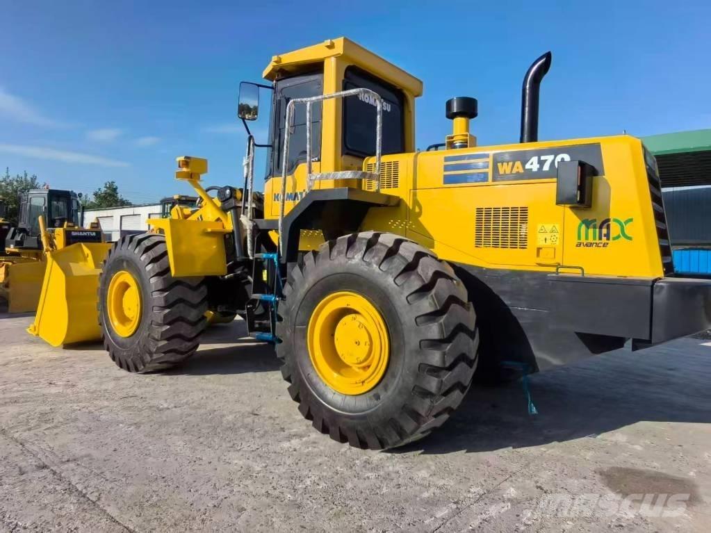 Komatsu WA 470 Pás carregadoras de rodas
