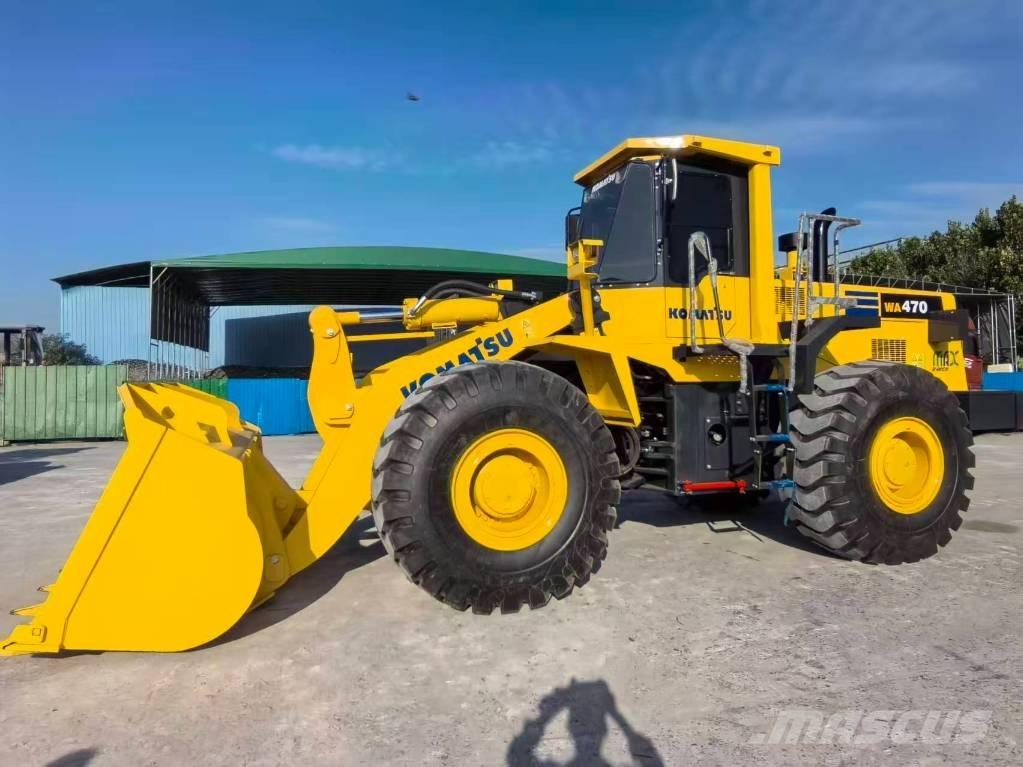 Komatsu WA 470 Pás carregadoras de rodas