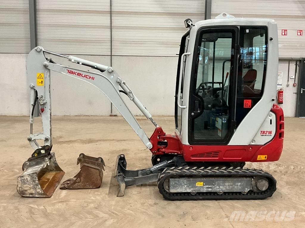 Takeuchi TB 216 Mini Escavadoras <7t