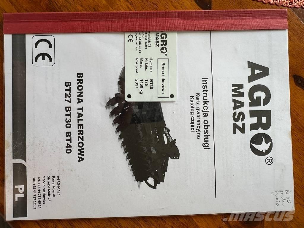 Agro-Masz BT30 Grade de discos