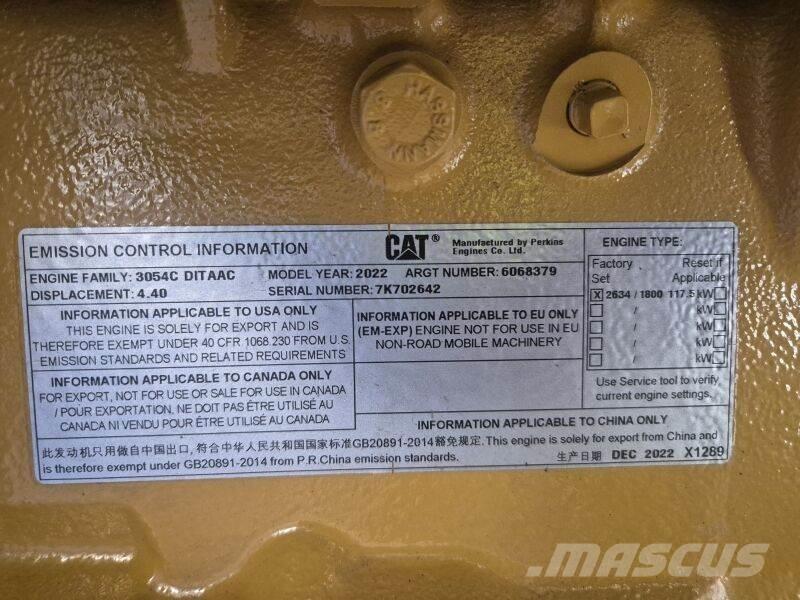 CAT 3054C DITAAC Motores
