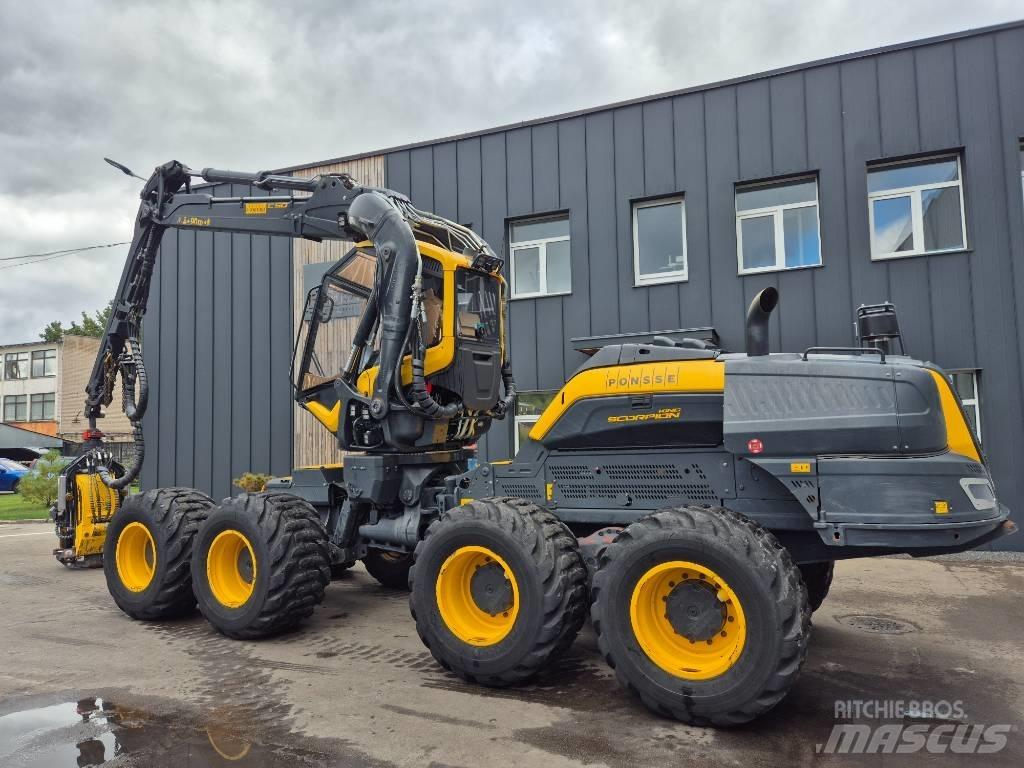 Ponsse Scorpion King Processadores florestais