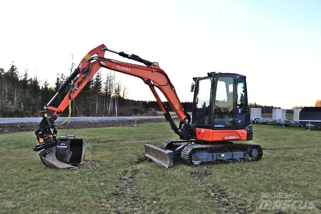 Kubota KX060-5 Mini Escavadoras <7t
