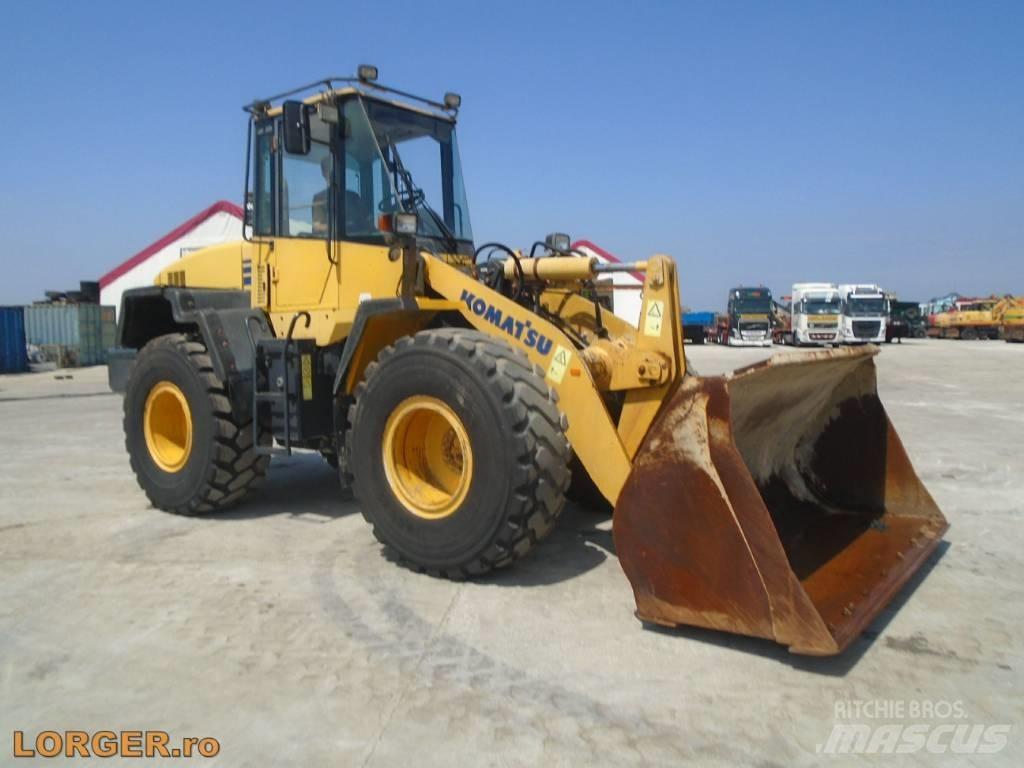 Komatsu WA200-5 Pás carregadoras de rodas