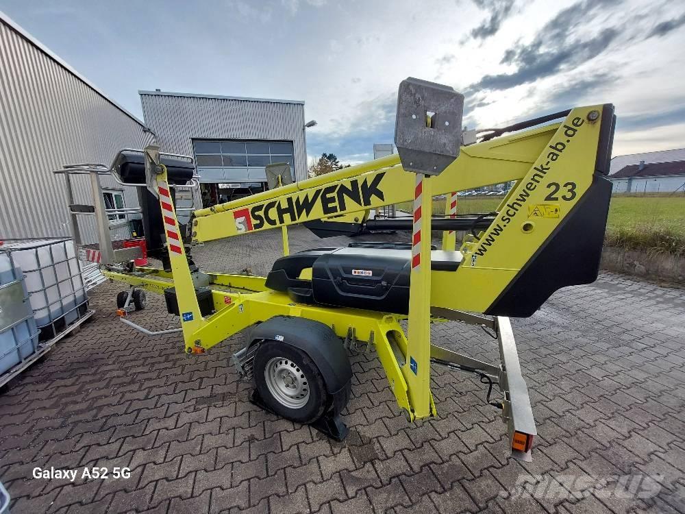 Dinolift 135 TB Plataformas aéreas montadas em atrelados