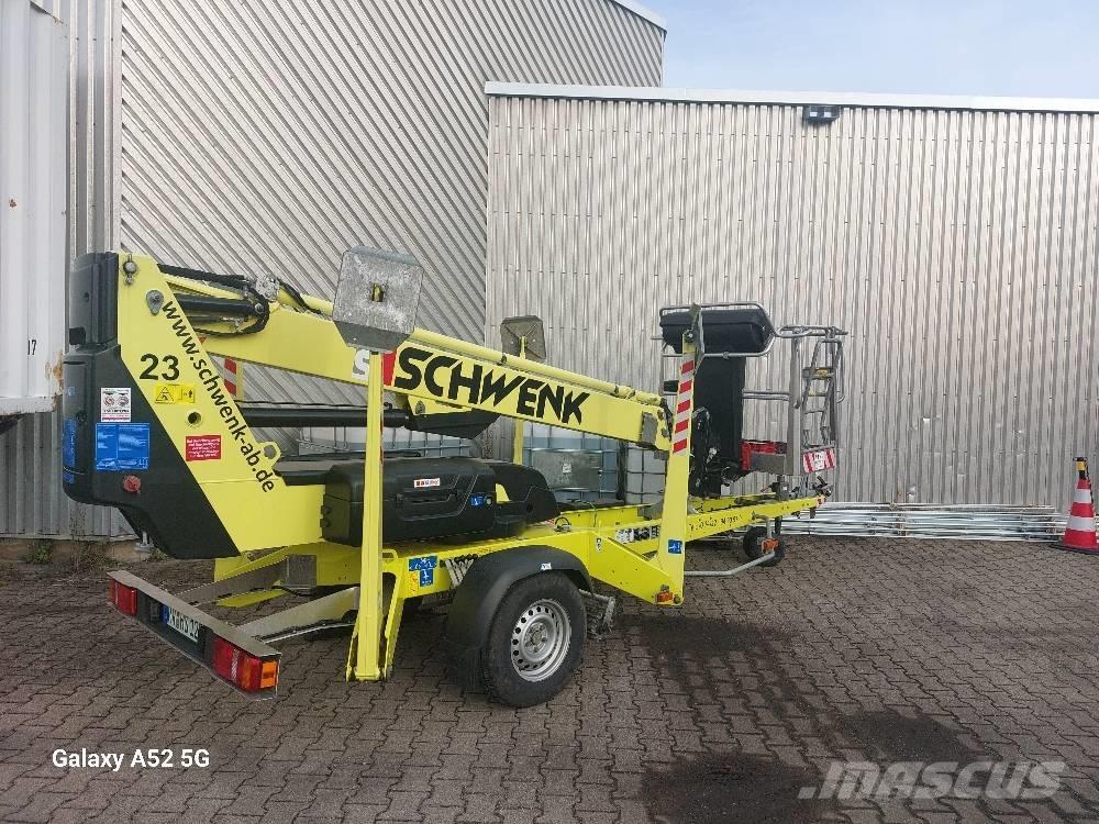 Dinolift 135 TB Plataformas aéreas montadas em atrelados