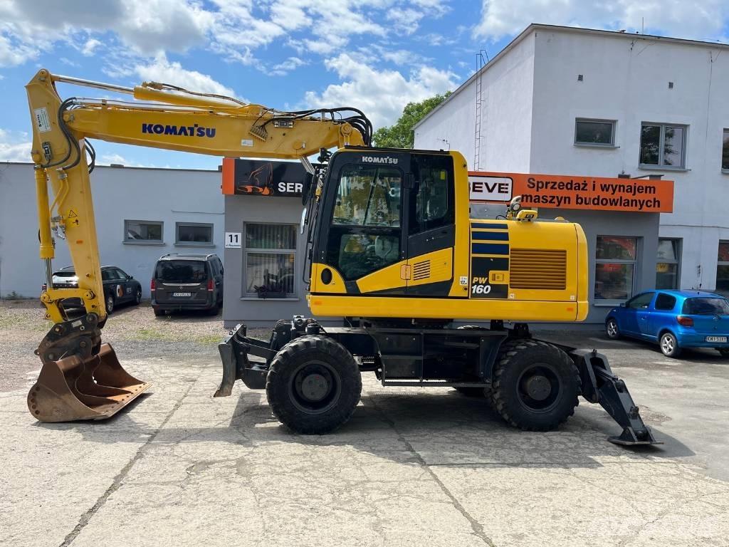 Komatsu PW 160-11 Escavadoras de rodas