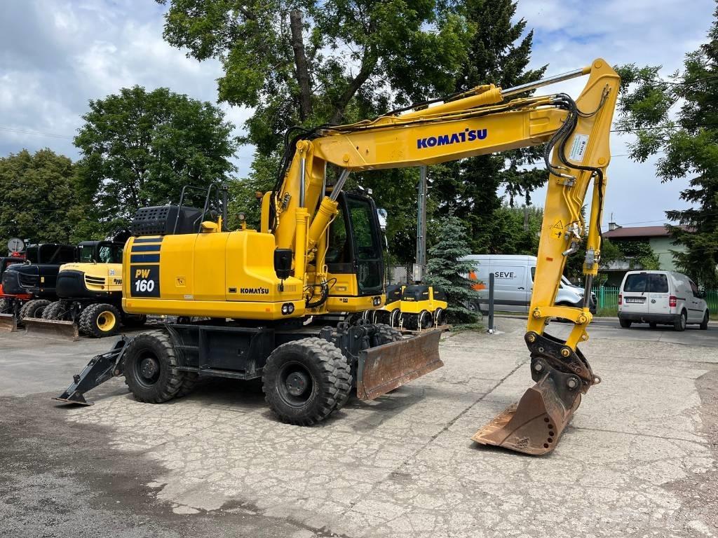 Komatsu PW 160-11 Escavadoras de rodas