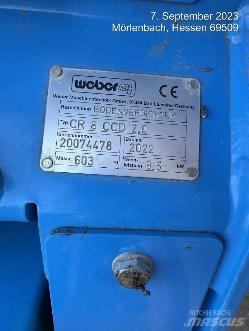 Weber CR8CCD2.0 Placas compactadoras
