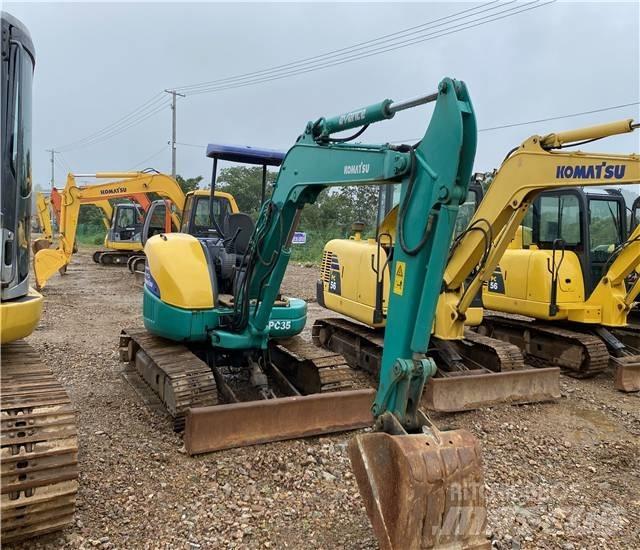 Komatsu PC35MR-1 Mini Escavadoras <7t