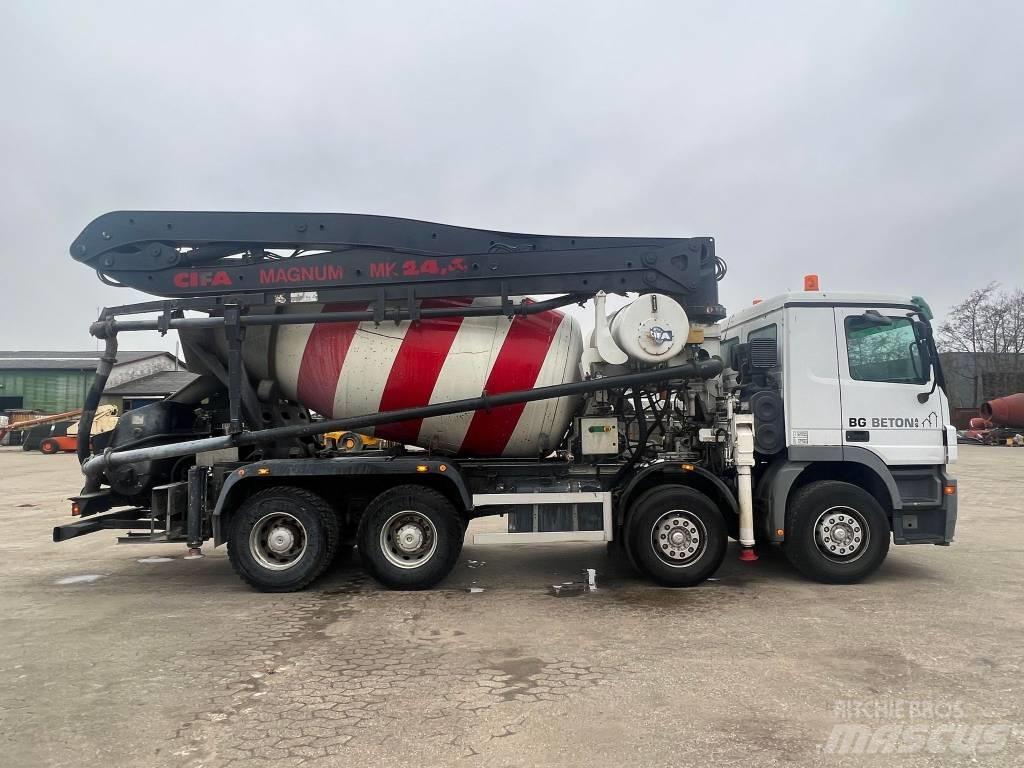 Mercedes-Benz 3244 Camiões bomba Betão